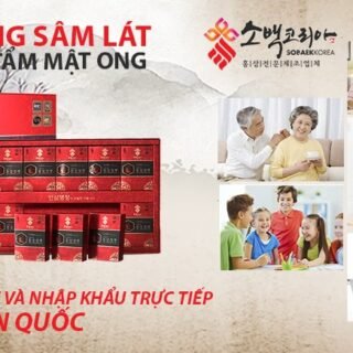 Sâm lát tẩm mật ong